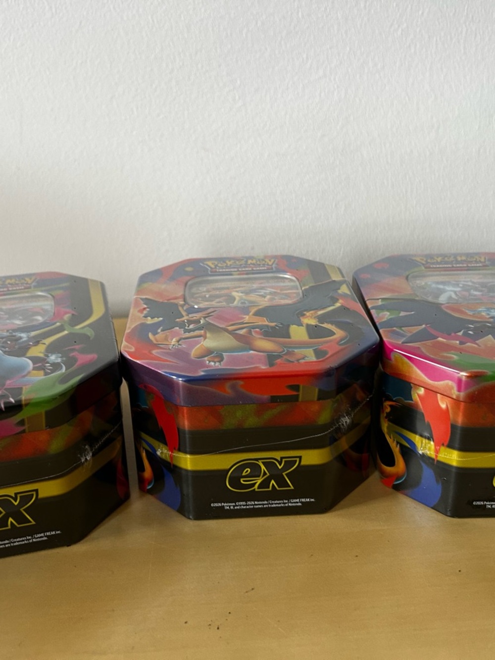 Pokemon Charizard Collector Tin - Red, Black, Orange, Yellow - Picture 4 of 4